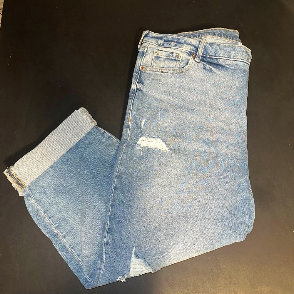 Old Navy O.G. Loose Distressed Jeans